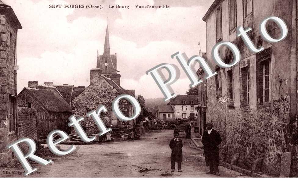 le bourg, vue d'ensemble