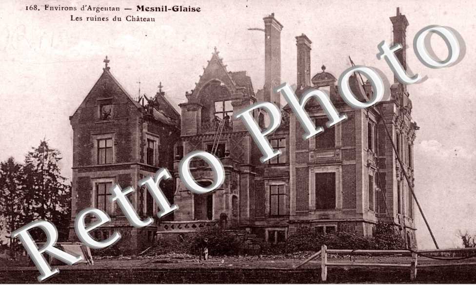 Mesnil Glaise - les Ruines du Chateau