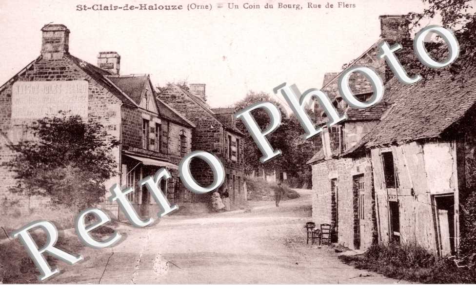 un coin du bourg rue des fiers