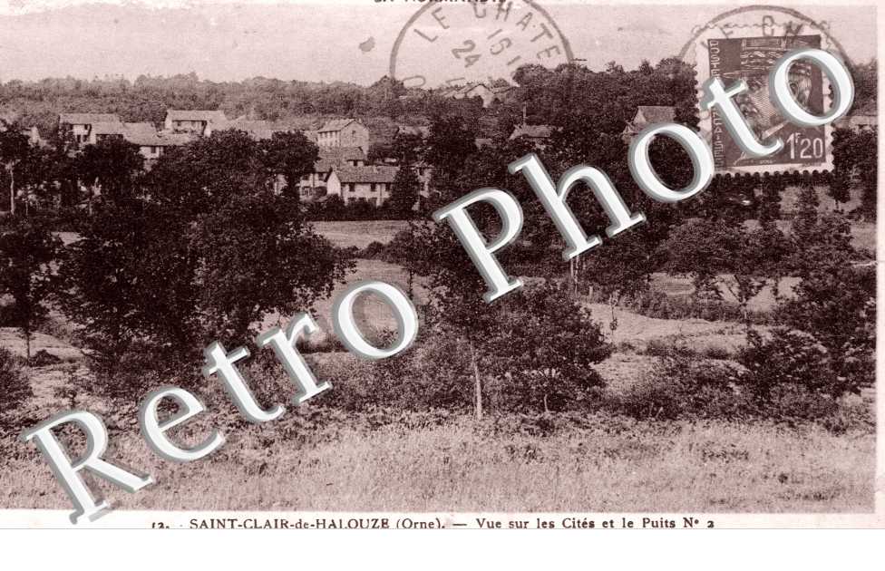 Vue sur les Cites et le Puits numero 2