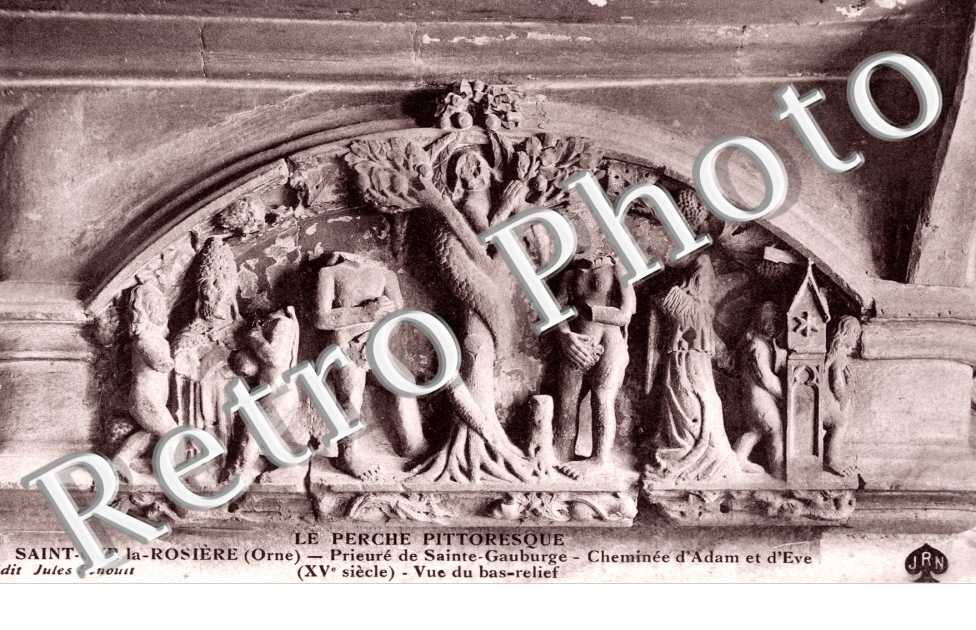 Prieuré de Sainte Gauburge - Cheminée d'Adam et Eve