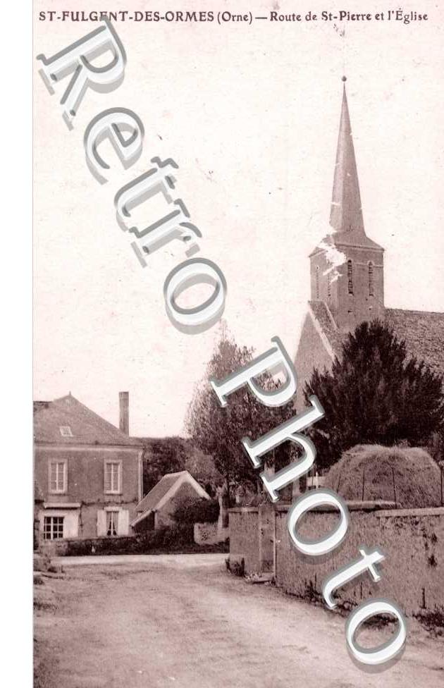 Route de Saint-Pierre et l'Eglise