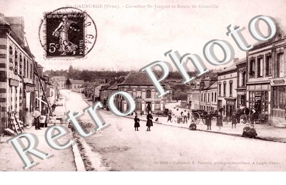 carrefour St Jacques et route de Granville