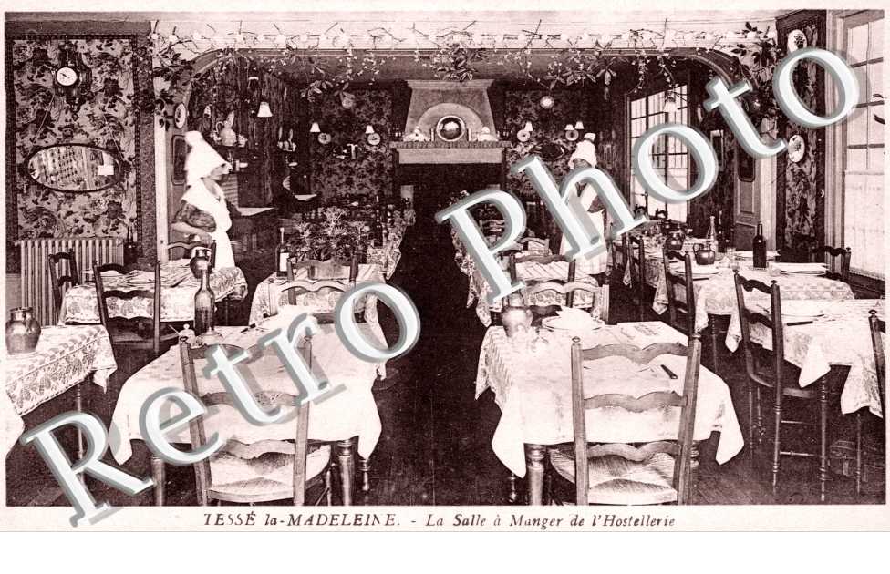 la salle a manger de l'hostellerie
