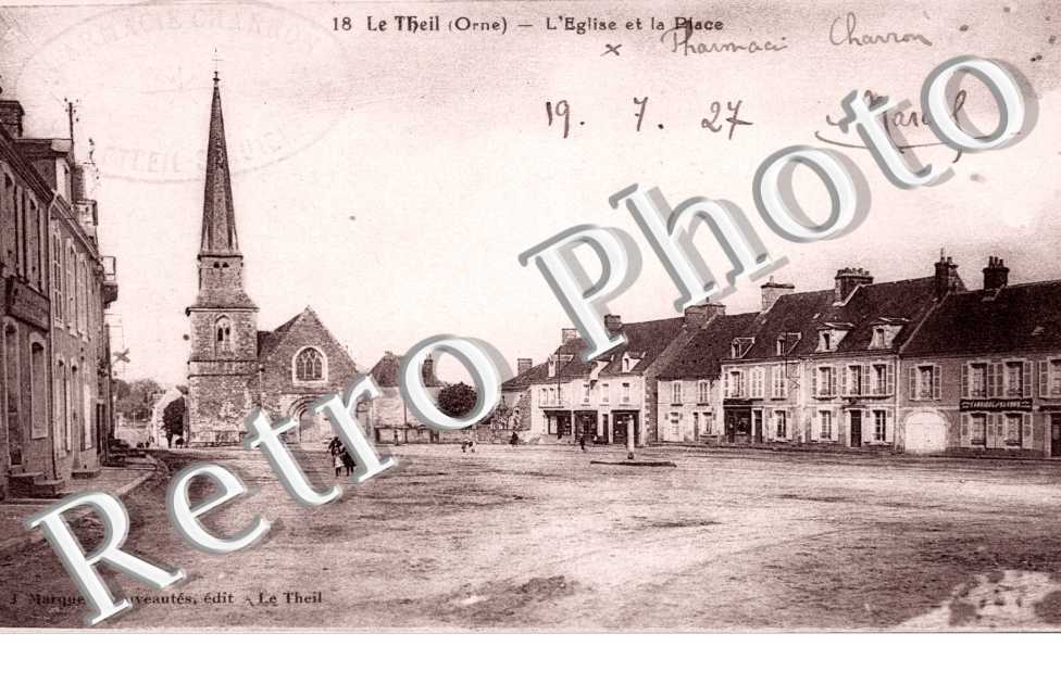 l'eglise et la place