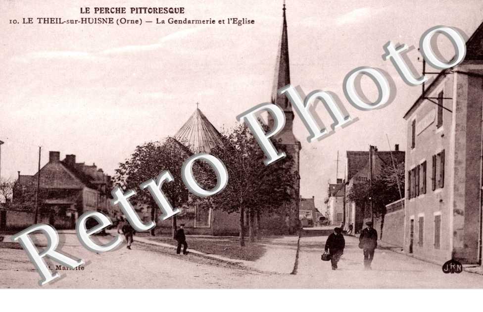 la gendarmerie et l'eglise