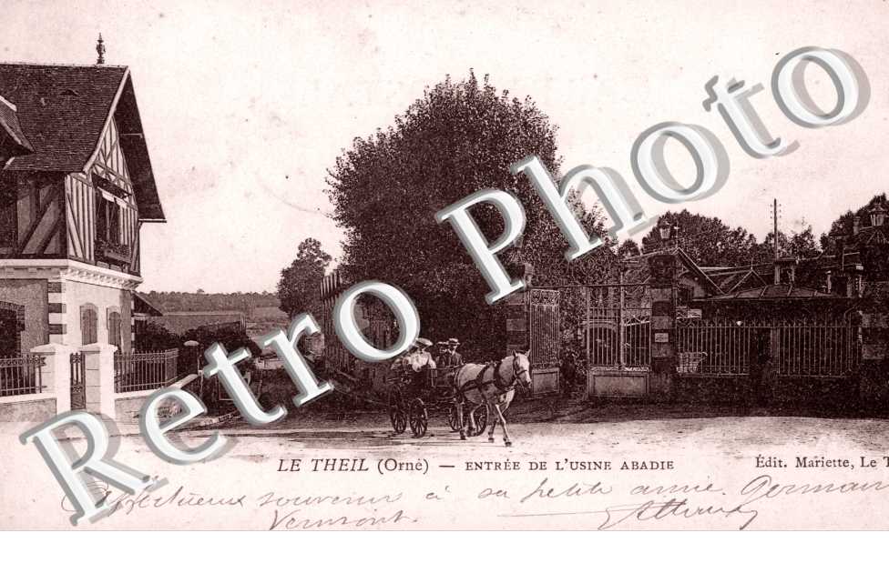 entree de l'usine Abadie