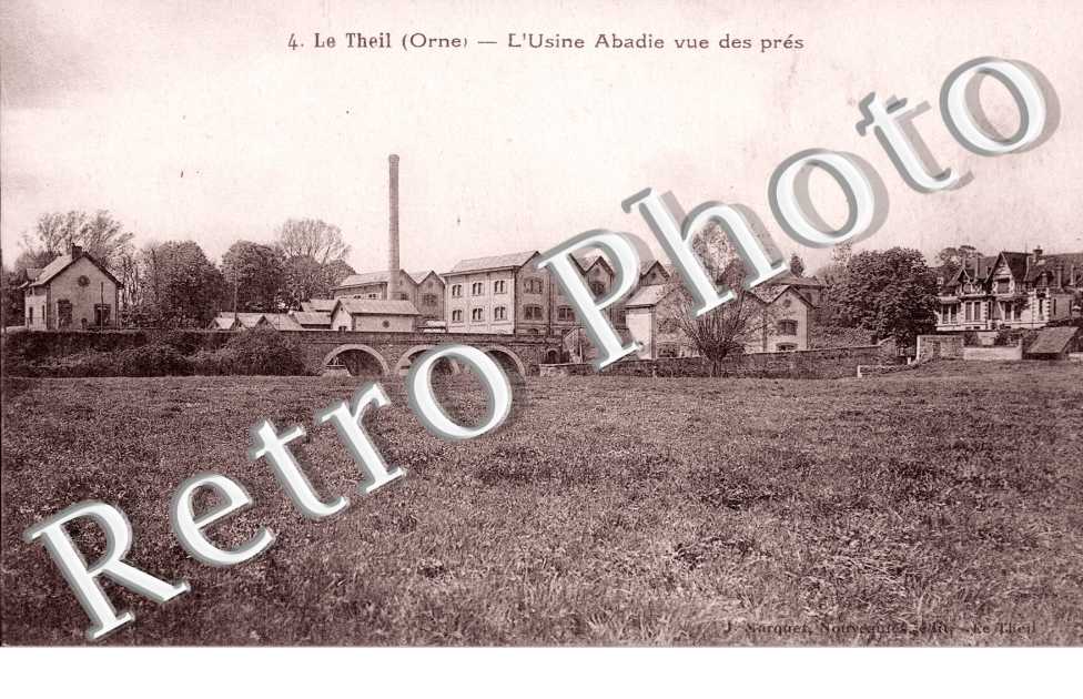 l'usine Abadie vue des pres