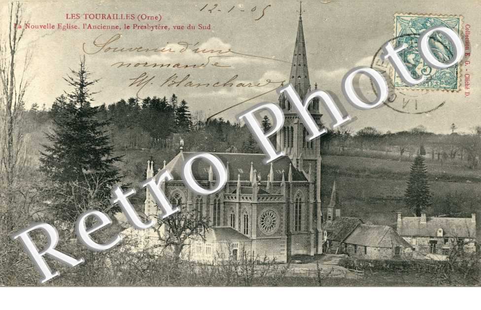 la nouvelle eglise. Ancienne, le presbytere