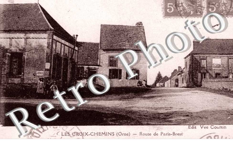 Les Croix-Chemins, Route de Paris-Brest