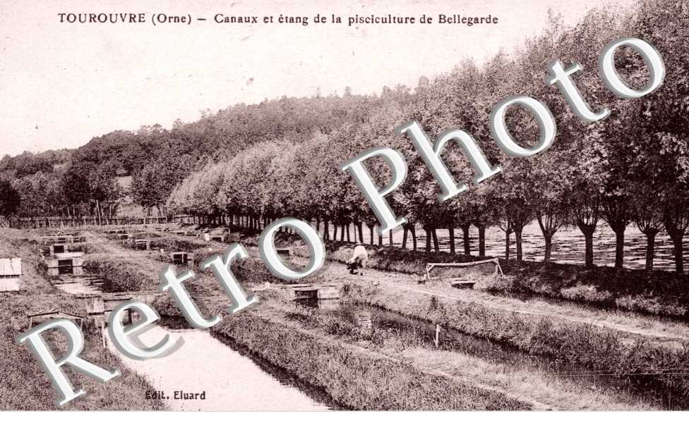 Canaux et Etang de la Pisciculture de Bellegarde