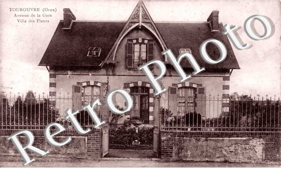Avenue de la gare. Villa des Fleurs