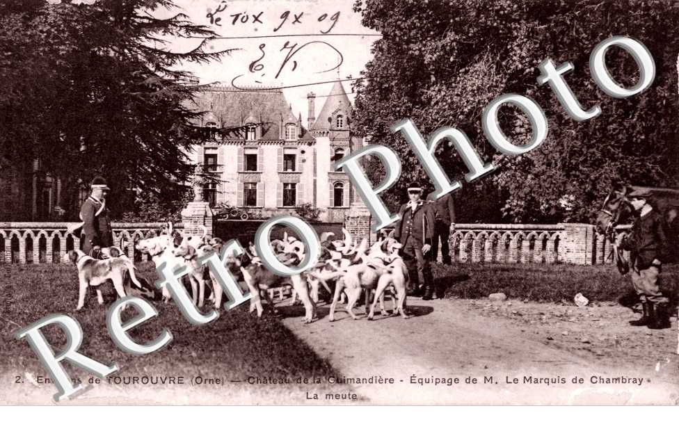 Chateau de la Guimandiere. La meute
