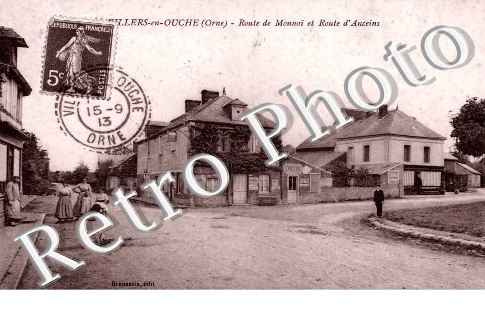 route de Monnai et route d'Anceins