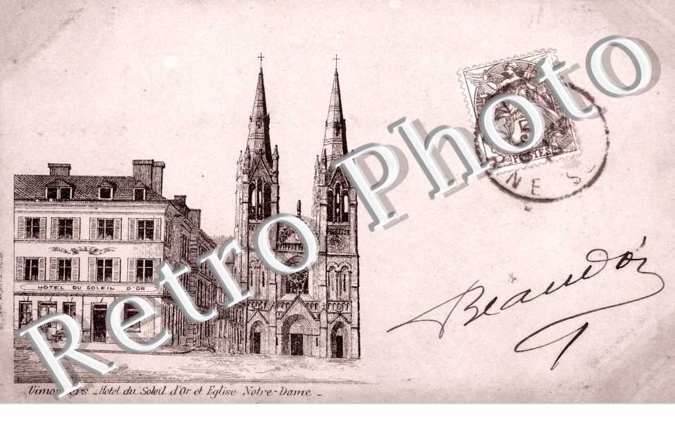 hotel du Soleil d'Or et eglise Notre Dame