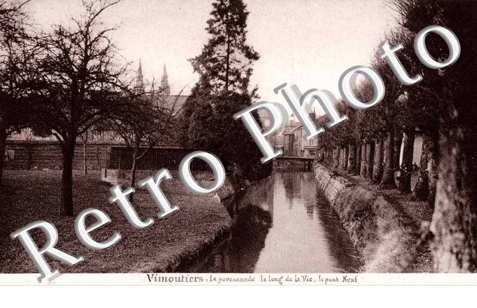 la promenade le long de la Vie  Le pont neuf