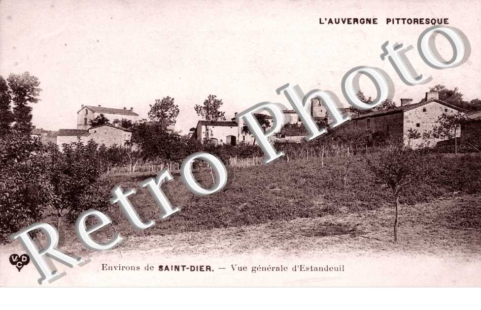 Environs de Saint-Dier - Vue generale d'Estandeuil