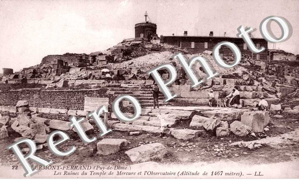Ruines du Temple de Mercure et l'Observatoire