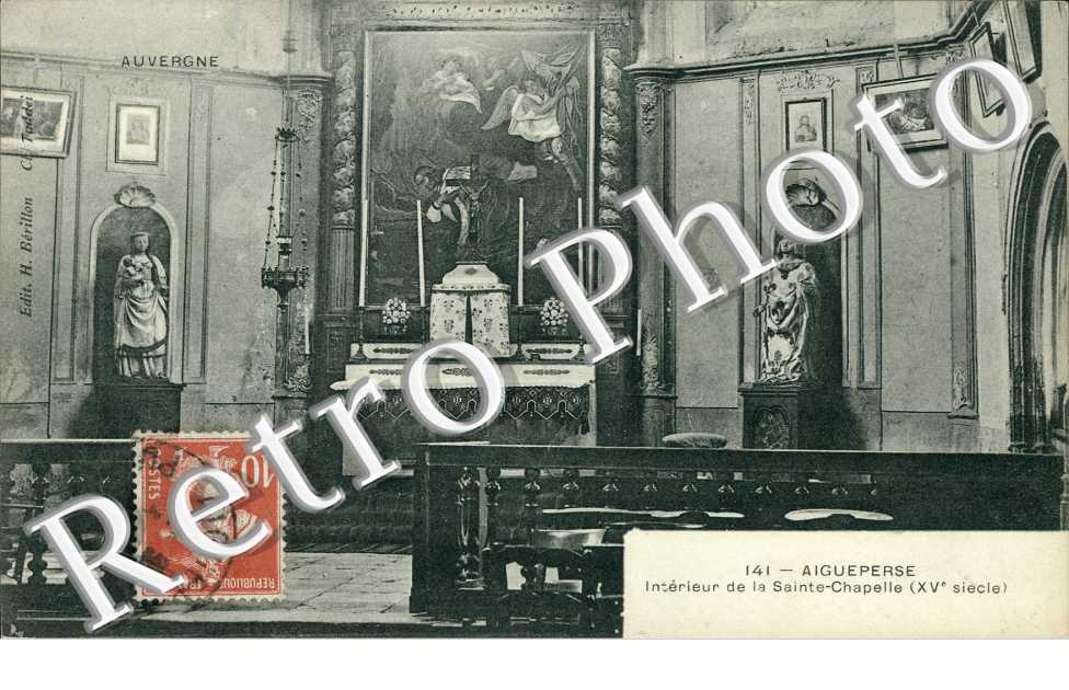 Interieur de la Sainte Chapelle