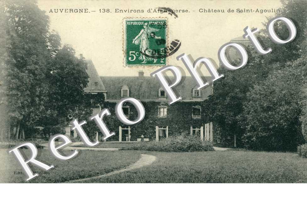 chateau de Saint Agoulin