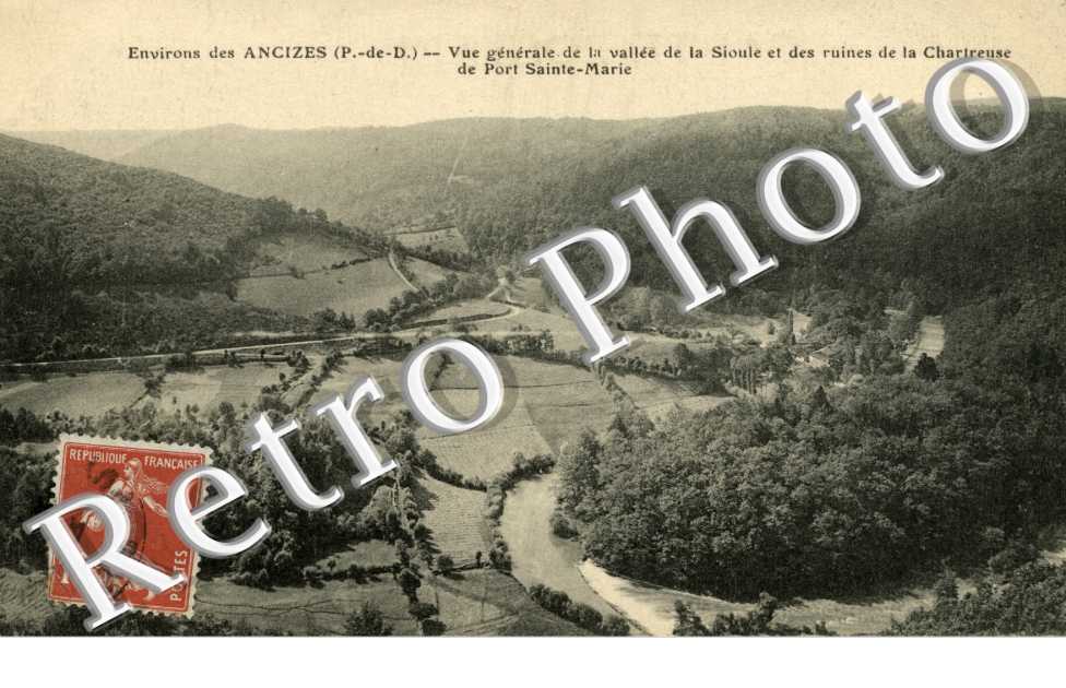 vue generale de la Vallee de la Sioule