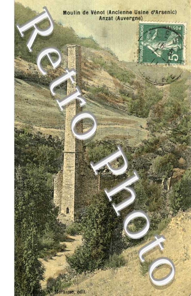 moulin de Venot, ancienne usine d'arsenic