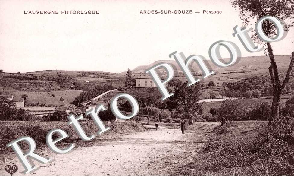 Ardes-sur-Couze, Paysage