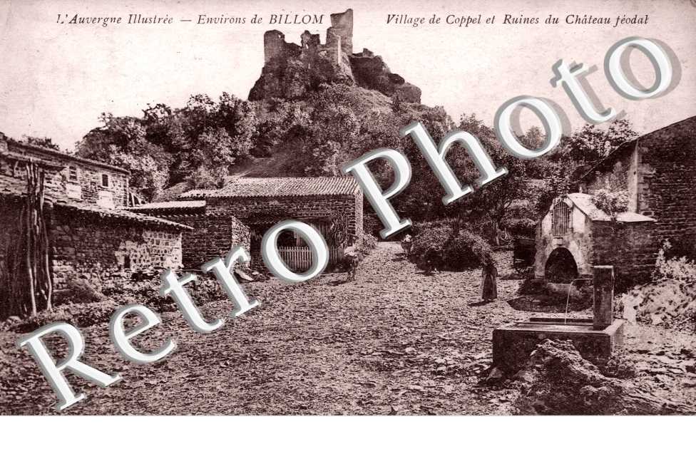 Village de Coppel et Ruines du Chateau feodal