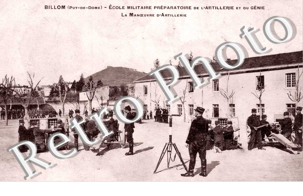 Ecole Militaire Preparatoire de l'Arrtillerie et du Genie, la Manoeuvre d'Artillerie