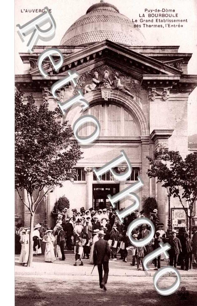 l'entree du Grand Etablissement des Thermes