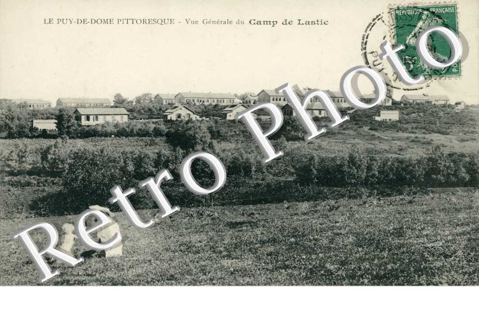 Vue Generale du Camp de Lastic