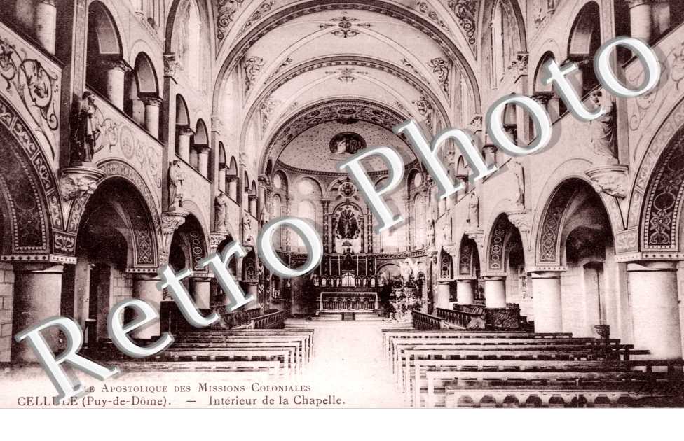 interieur de la chapelle