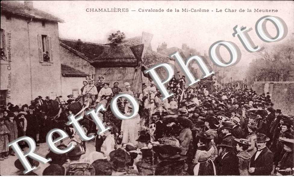 Cavalcade de la Mi Careme, le Char de la Meuniere