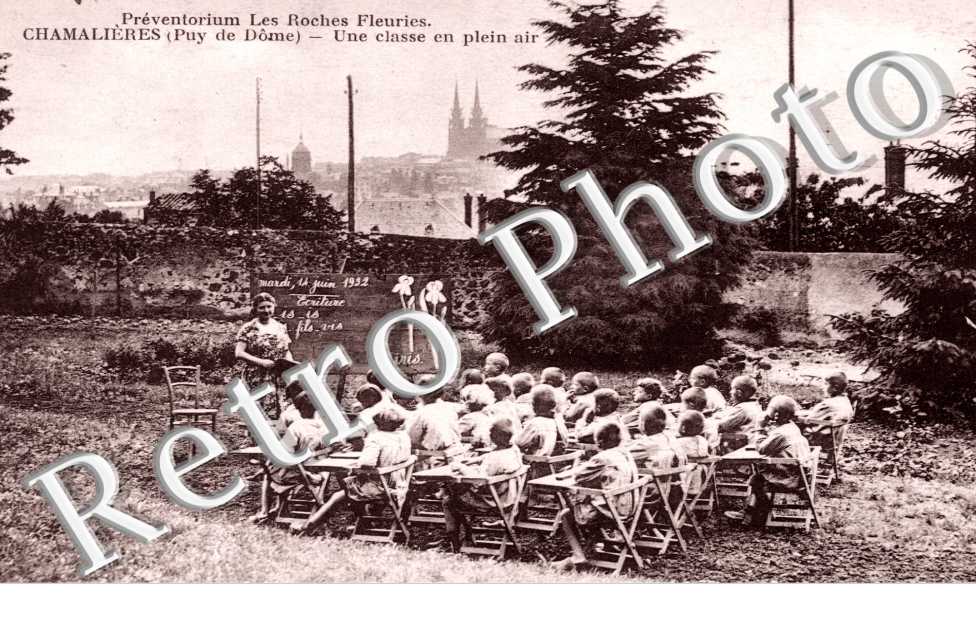 Une classe en plein air