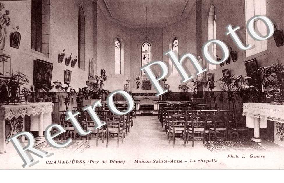 Maison sainte Anne. La chapelle 