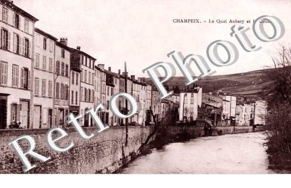 Le Quai Aubary et la Couze