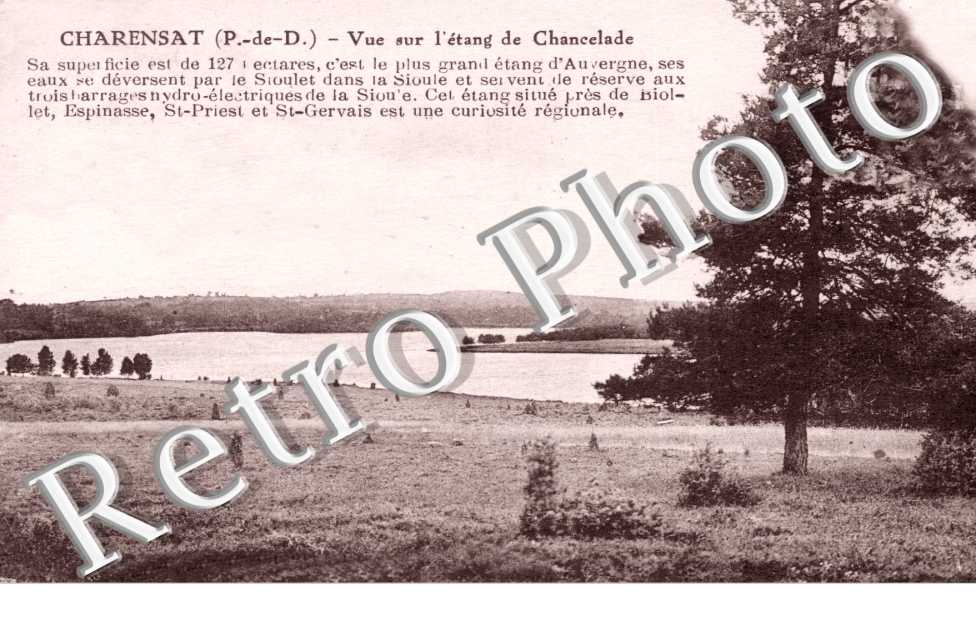 Vue sur l'Etang de Chancelade