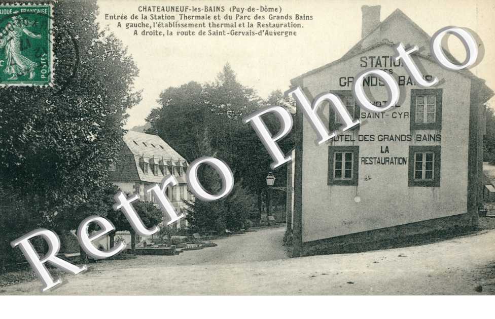 Station Thermale et du Parc des Grands Bains