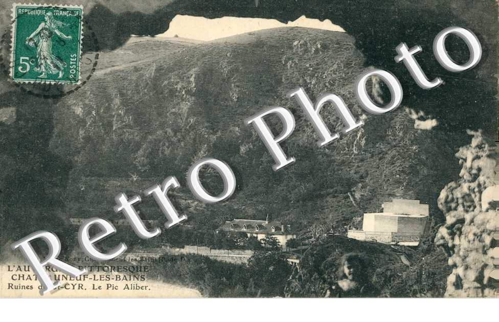 Ruines de Saint Cyr - le Pic Alibert