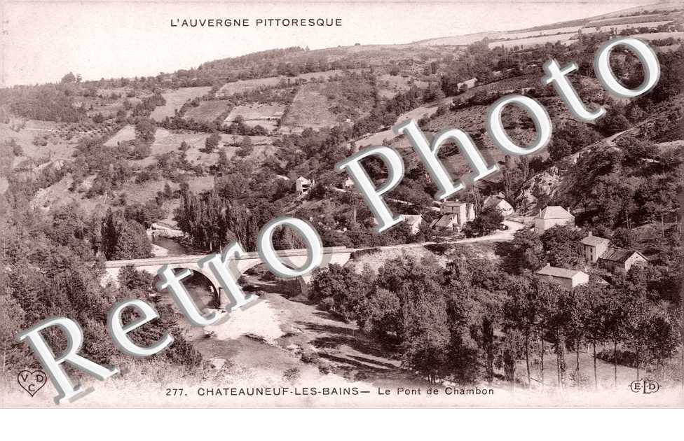 le pont de Chambon