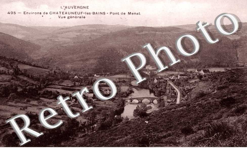 Pont de Menat, Vue Generale