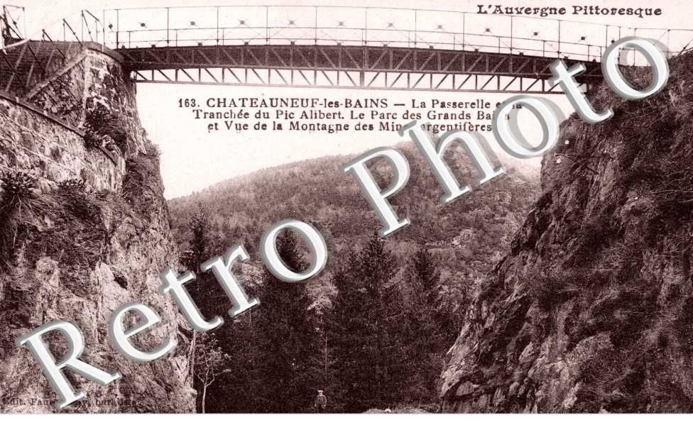 la Passerelle et la Tranchee du Pic Alibert