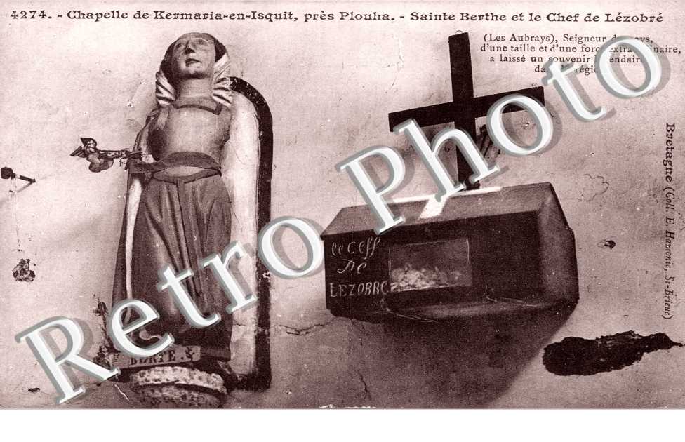 Kermaria en Isquit - Sainte Berthe et le Chef Lezobre