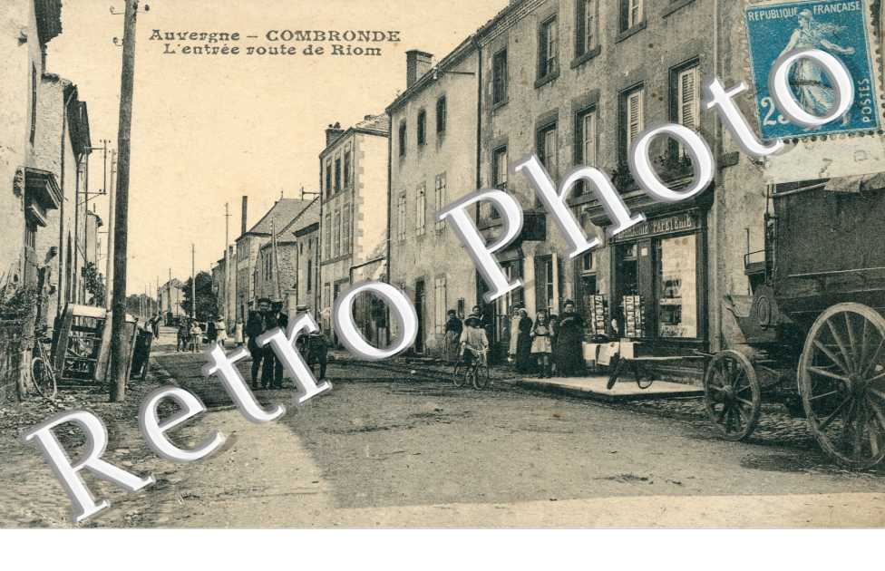 l'Entree par la Route de Riom