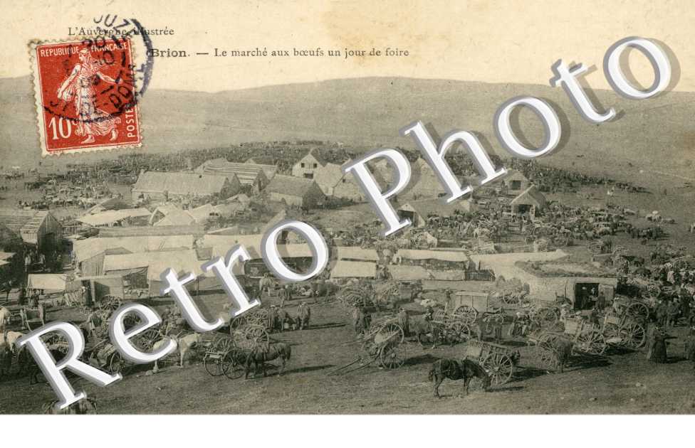 le Marche aux Boeufs un jour de foire