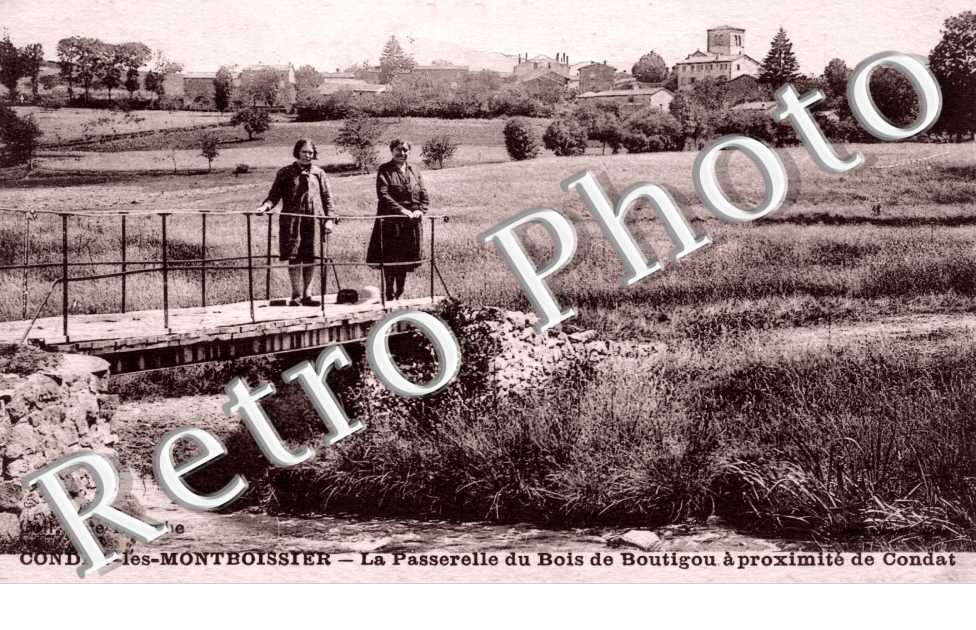 la passerelle du bois de Boutigou