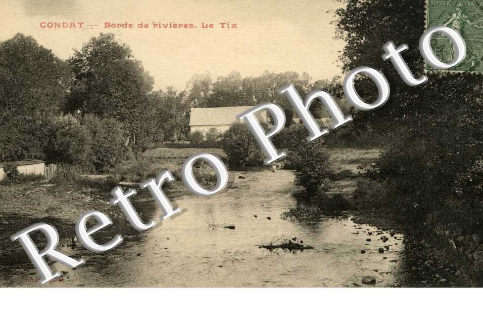 bords de rivieres, le Tix