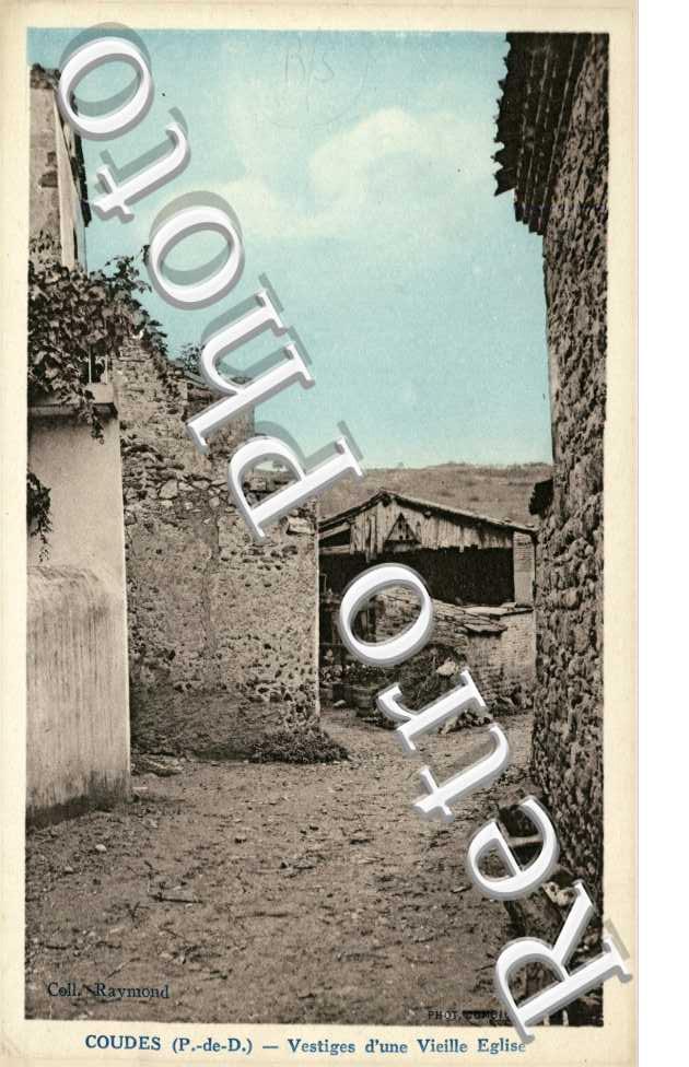 Vestiges d'une vieille eglise