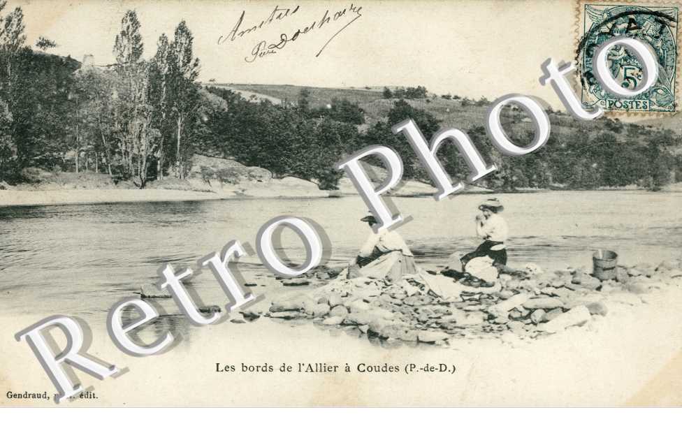 les Bords de l'Allier a Coudes
