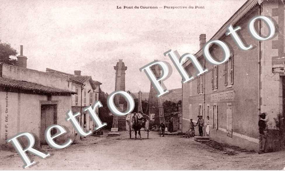 le Pont de Cournon, Perspective du Pont